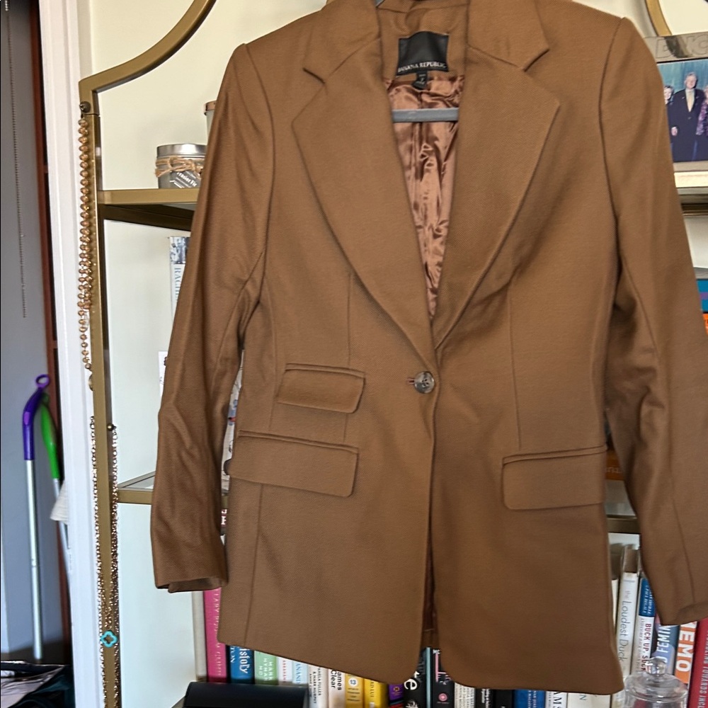 Banana Republic Matching Blazer and Pants Set 2P 🤎🤎 - Picture 4 of 11